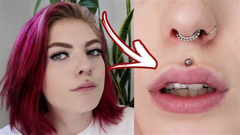 medusa lip piercing|medusa piercing healing process.